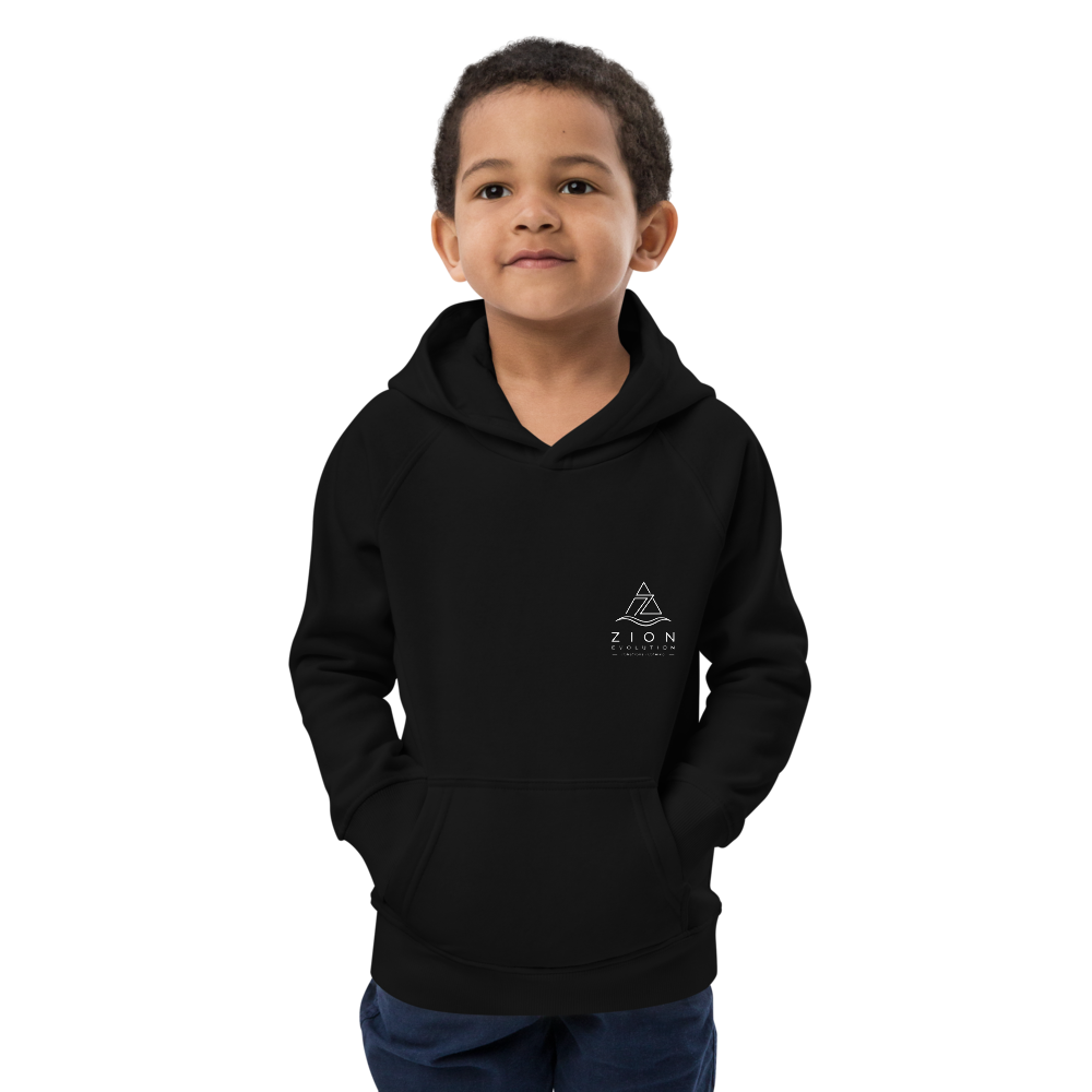 Sweat à Capuche Ado Enfant Coton Bio | ZION EVOLUTION