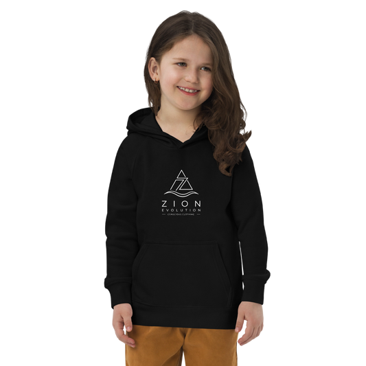 Sweat à Capuche Ado Enfant Coton Bio | ZION EVOLUTION
