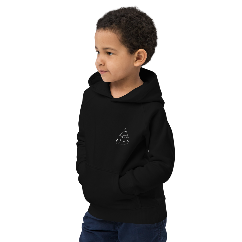 Sweat à Capuche Ado Enfant Coton Bio | ZION EVOLUTION