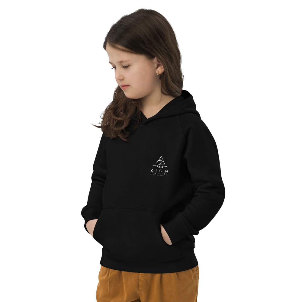 Sweat à Capuche Ado Enfant Coton Bio | ZION EVOLUTION