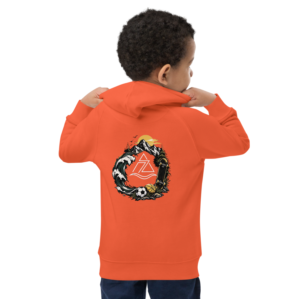 Sweat à Capuche Ado Enfant Coton Bio | ZION EVOLUTION