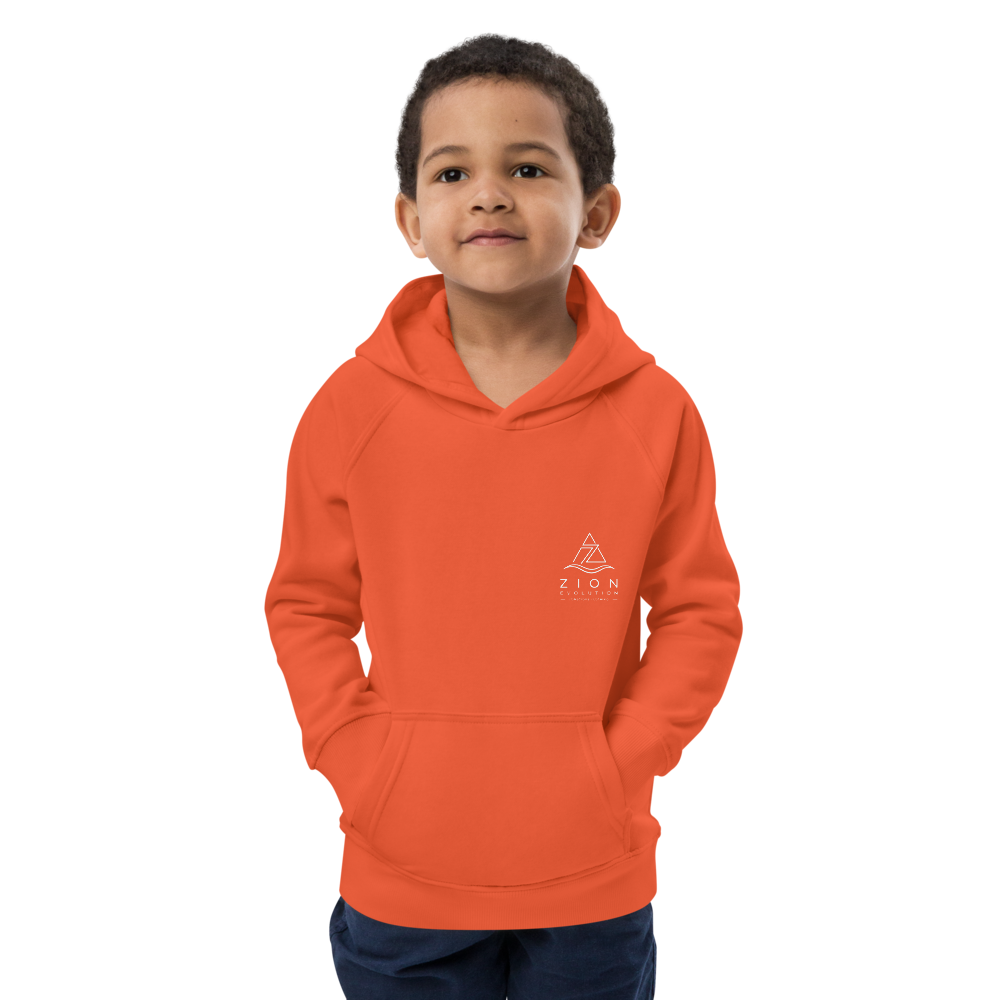 Sweat à Capuche Ado Enfant Coton Bio | ZION EVOLUTION