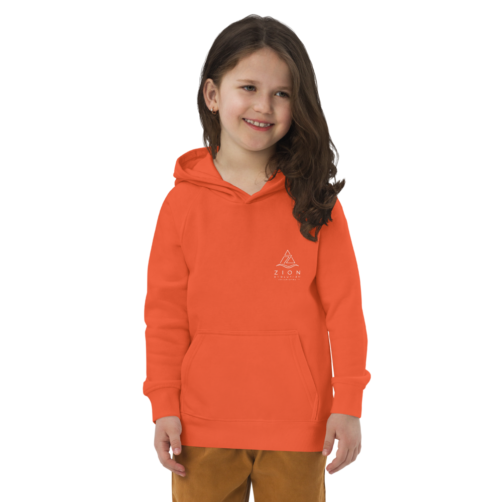 Sweat à Capuche Ado Enfant Coton Bio | ZION EVOLUTION