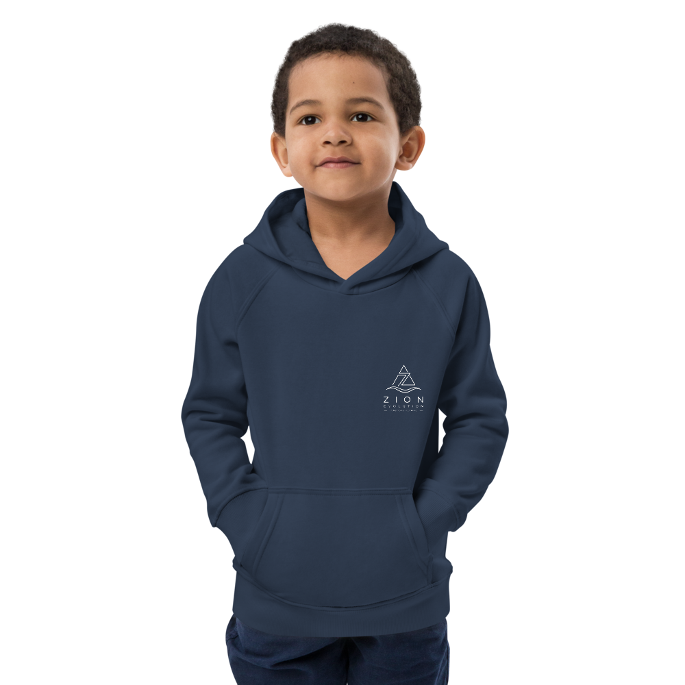 Sweat à Capuche Ado Enfant Coton Bio | ZION EVOLUTION