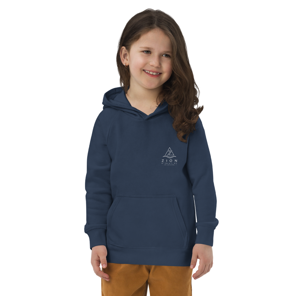 Sweat à Capuche Ado Enfant Coton Bio | ZION EVOLUTION