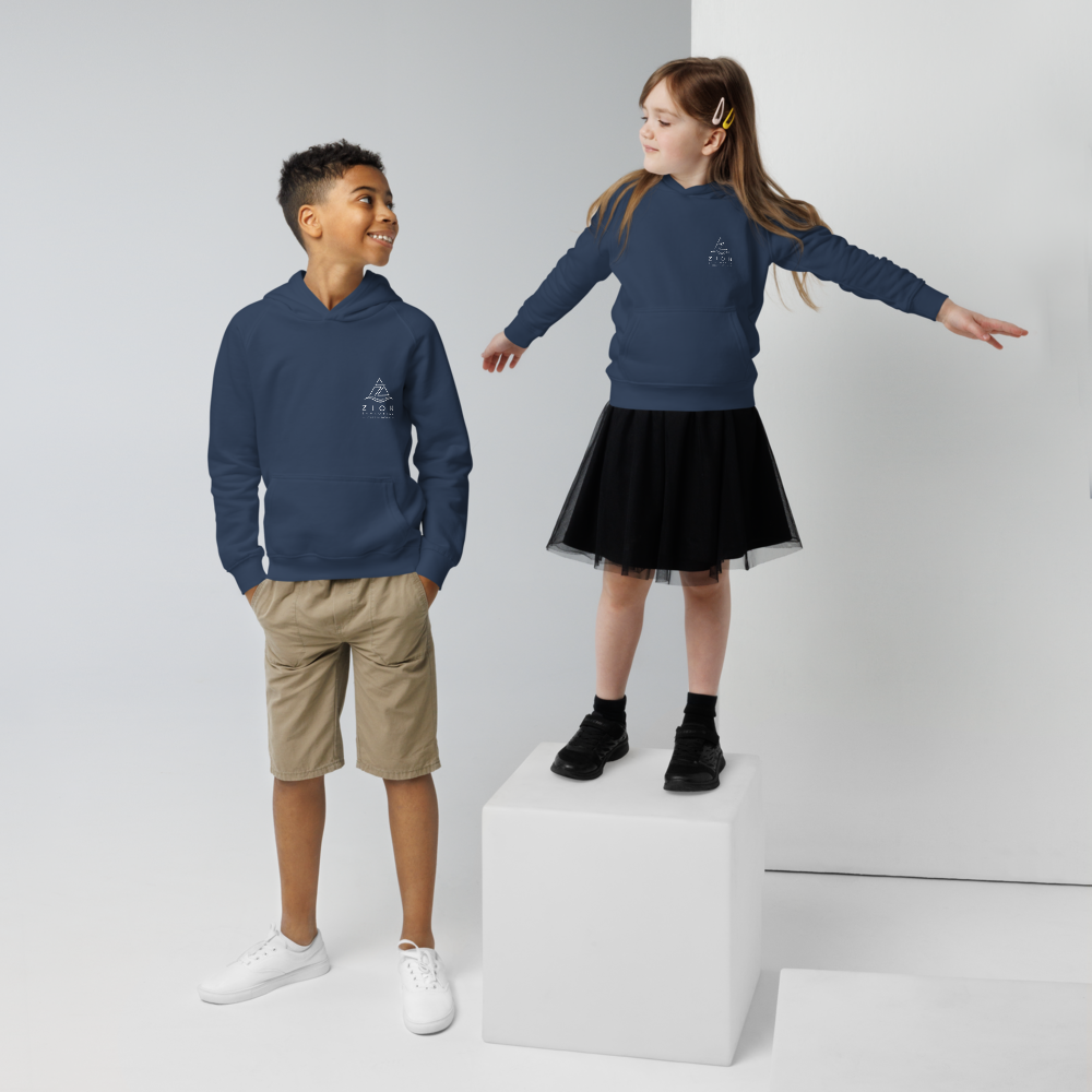 Sweat à Capuche Ado Enfant Coton Bio | ZION EVOLUTION