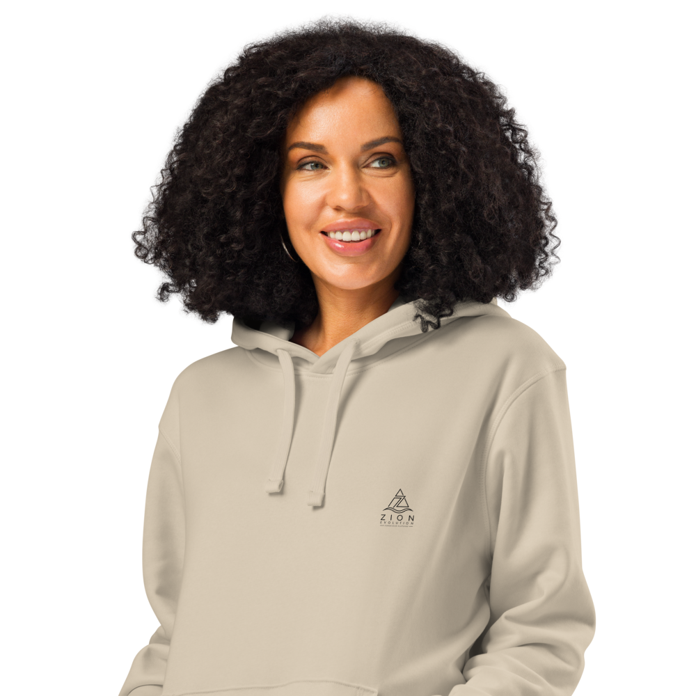 Sweat à Capuche Unisexe Coton Bio | ZION EVOLUTION